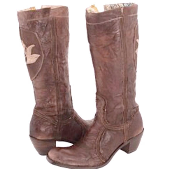 Siren by Mark Nason Villa Boot Dark Brown Rare! - Picture 1 of 4